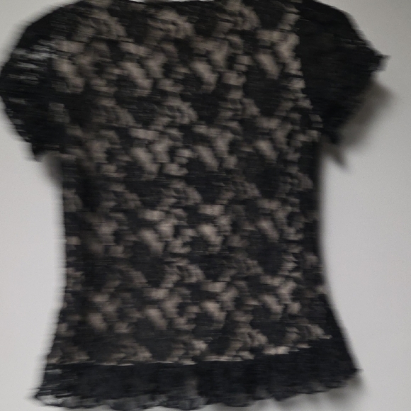 Scully Black Lace Blouse - Picture 8 of 8